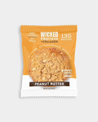 Wicked Protein Protein + Collagen Cookies 6-pk